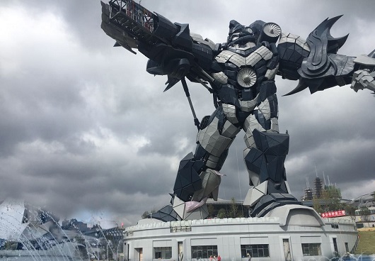 机器人？钢结构能做厂房外还有这种操作？