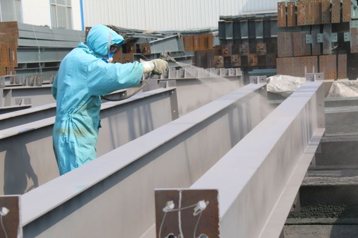钢结构建筑搭起来就OK？防火涂料可不能忘